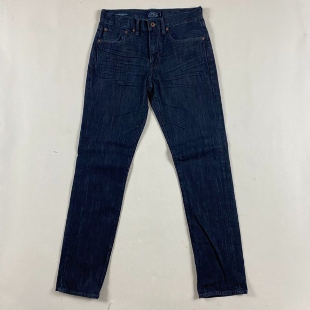 Lucky Brand 121 Heritage Slim Jeans Mens 30 x 32 Measure 31 x 33 Blue Stretch